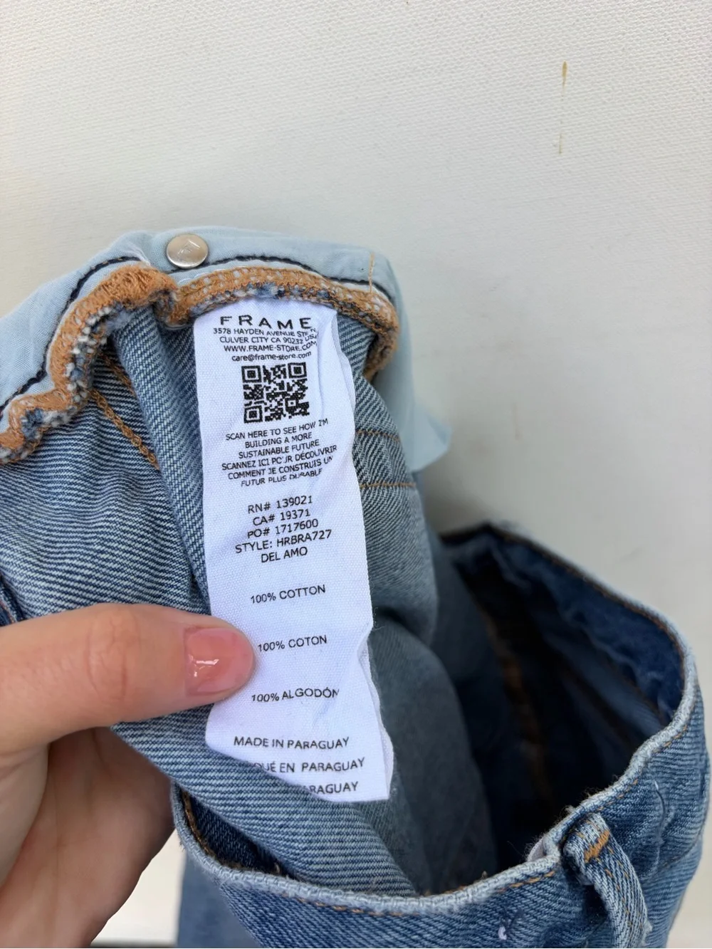 Frame Denim frame high
